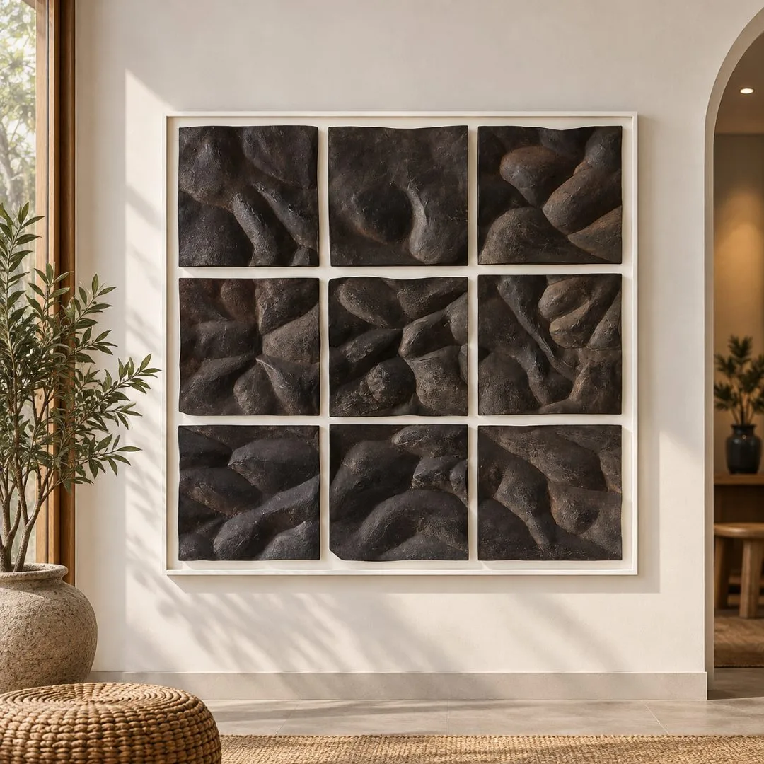 Wooden Black Panel Wall Art WLRT – 181 #1